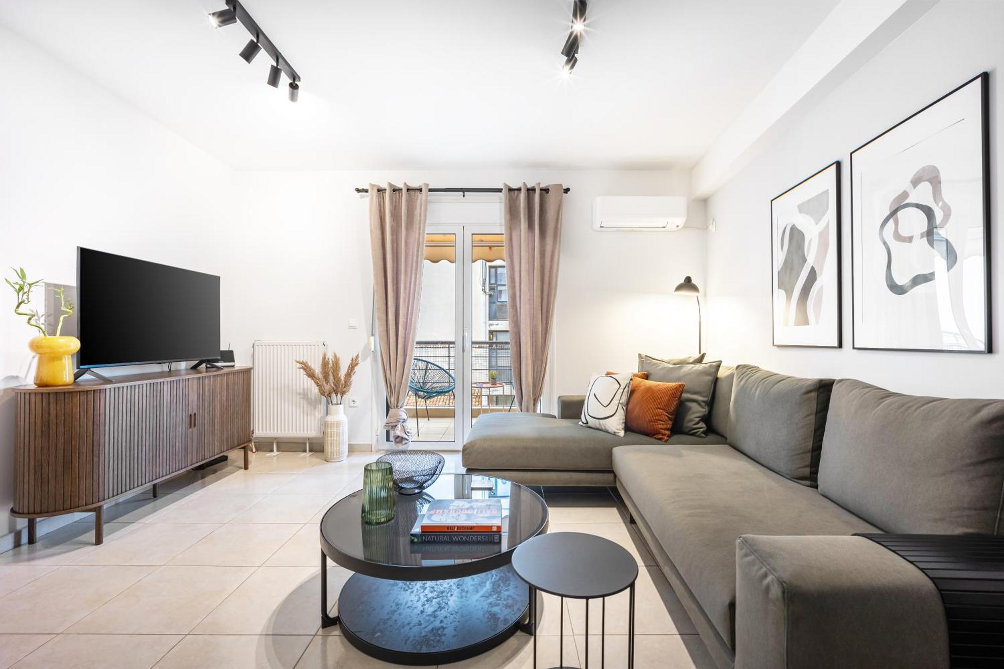 Elegant 2Bd Apartment Near Acropolis By Ilsofoir Collection Ateny Zewnętrze zdjęcie