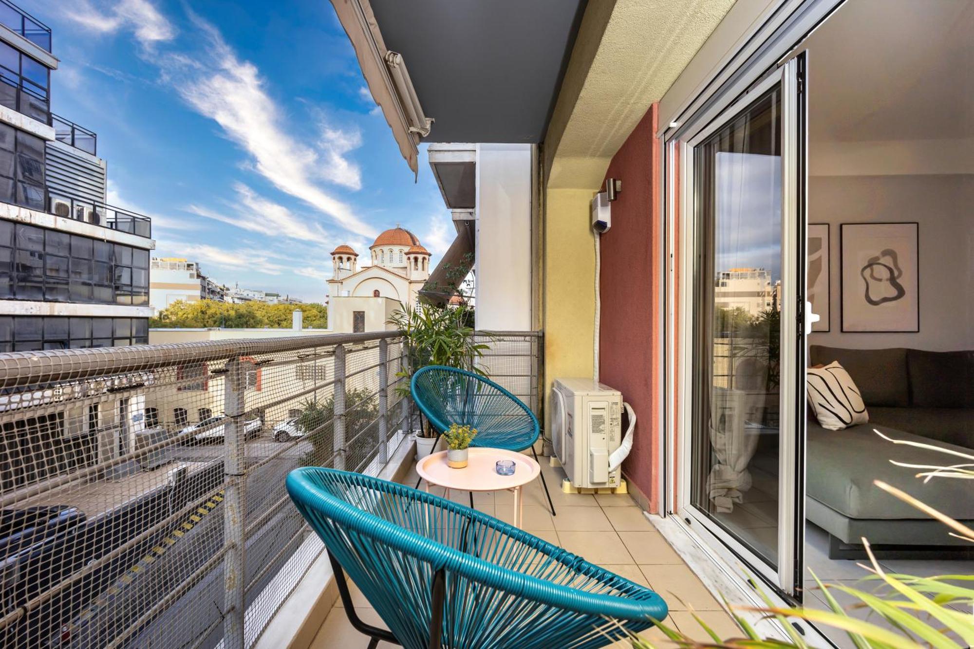 Elegant 2Bd Apartment Near Acropolis By Ilsofoir Collection Ateny Zewnętrze zdjęcie